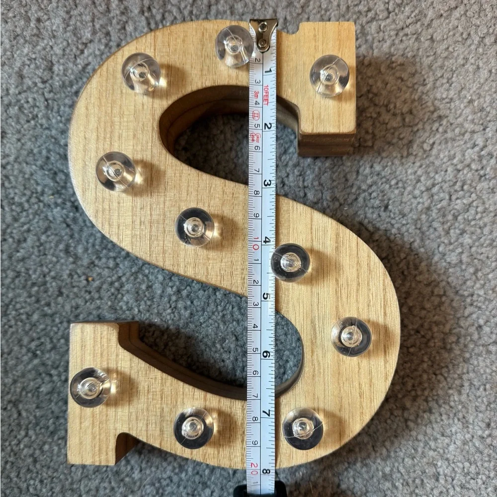 Wooden Letter 